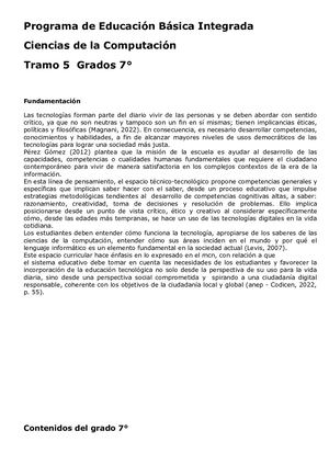 Planificación Anual 7°