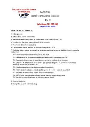 TW EXAMEN FINAL GESTION DE OPERACIONES GO 2023 00