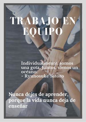 Revista Trabajo En Equipo