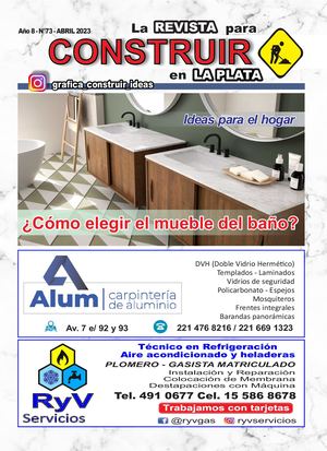 Revista CONSTRUIR en La Plata - Abril 2023 (#73)