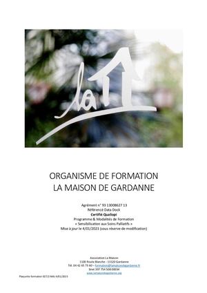 V3 Plaquette Prog Formation La Maison Professionnels Sanitaire