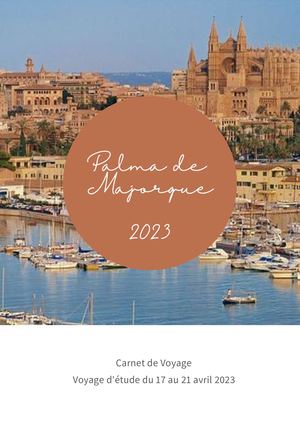 A4 Carnet De Voyage Palma De Majorque