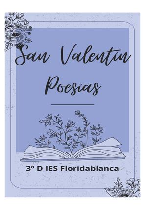 Poemas San Valentín