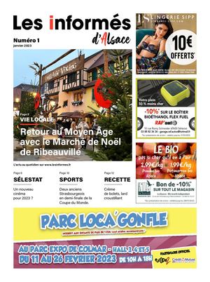 Numéro 1 - Janvier 2023 - Les Informés d'Alsace