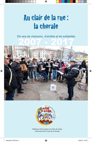 Livre Chorale Au Clair De La Rue (11)