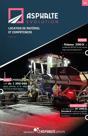 Magazine Asphalte Evolution