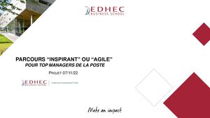 Préprojet Parcours Inspirant Top Managers De La Poste Version 7 Nov 22