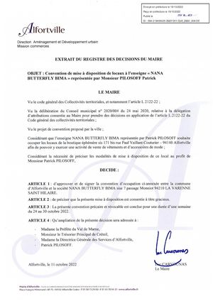 2022 208 Convention Enseigne Nana Butterfly Bima