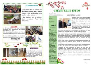 Chantelle Infos Avril2023