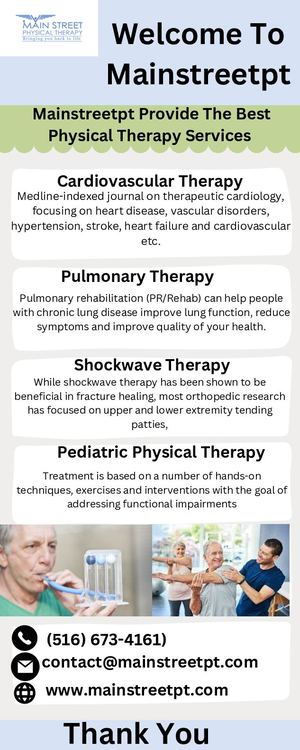 Mainstreetpt provide Best Physiotherapy in Bellerose