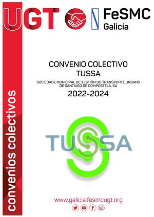 Convenio Colectivo Tussa 2022-2024