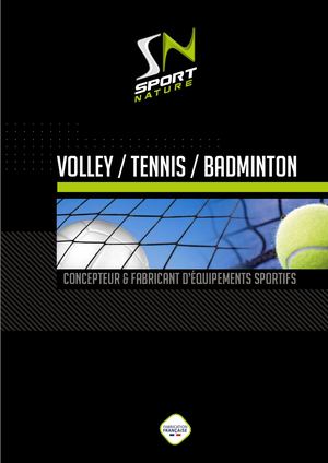 Plaquette Bad Volley Tennis 2023