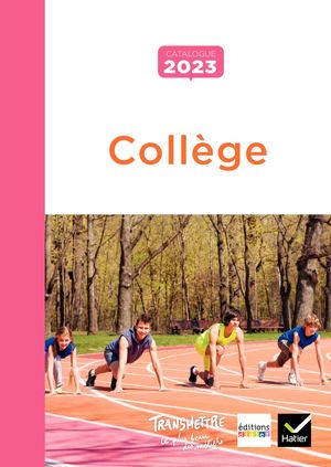 Catalogue Collège 2023 Hatier