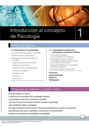 01 Introducción Al Concepto De Psicología