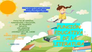 FUNCION EDUCATIVA DE LA LITERATURA