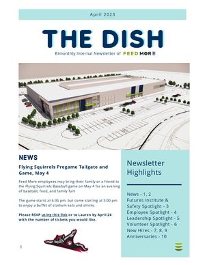 The Dish Newsletter April 2023