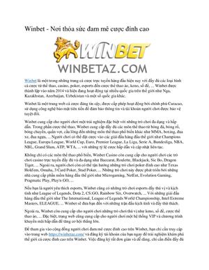 Winbet