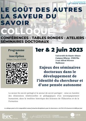 Le goût des autres - la saveur du savoir