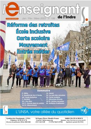 L'Enseignant de l'Indre n°199