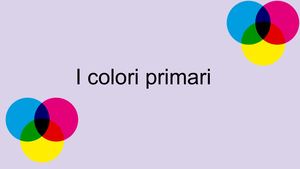 I colori primari
