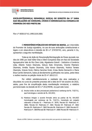 Parecer Mp Sobre Acordo 157