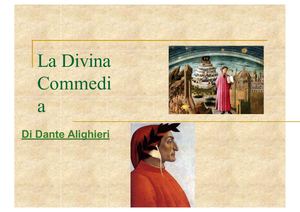 Divina Commedia Struttura + Inferno