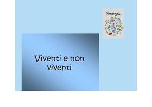Esseri Viventi E Non