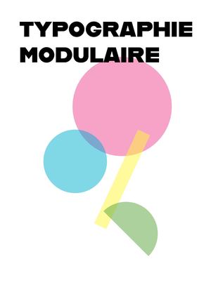 Typographie modulaire