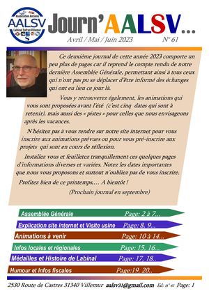 JOURNAL N° 61