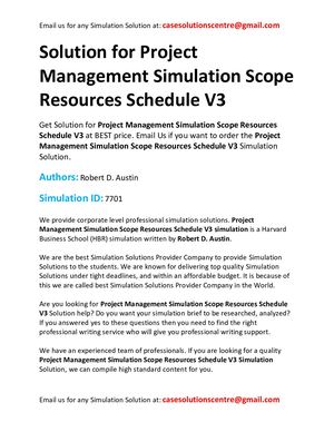 Calaméo - Solution For Project Management Simulation Scope Resources ...