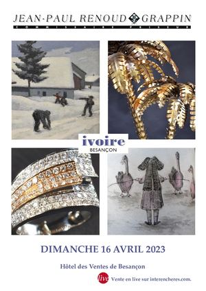 16/04/2023 - RENOUD-GRAPPIN - Besançon - Plaquette Vente 16 Avril 2023