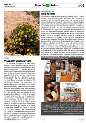 N35 Hoja De Ruta Abril 2023 Senderismo Lanzarote