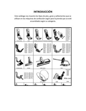 Catalogo De Aditamentos , Guias Folder