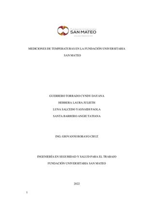 Mediciones Trabajo Final