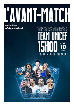 L'avant-match - Match UNICEF