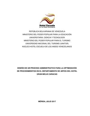 INFORME N°1540 PASANTIA ADMINISTRATIVA  TRABAJO DE GRADO 2017