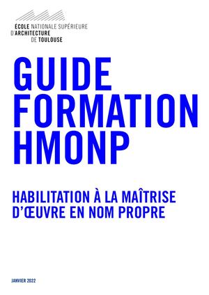 Guide Hmo NP - ENSA Toulouse