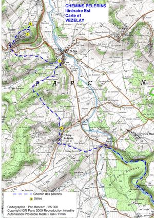 Chemin Des Pèlerins A Cheval Yonne