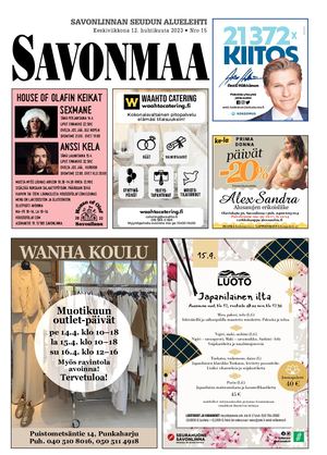 Savonmaa 15 12.4.2023