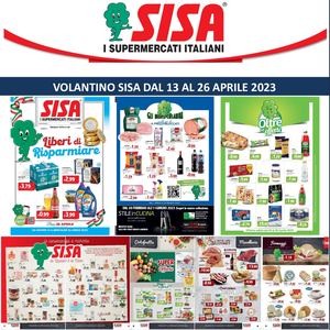 Volantino SISA Marsala dal 13 al 26 Aprile 2023