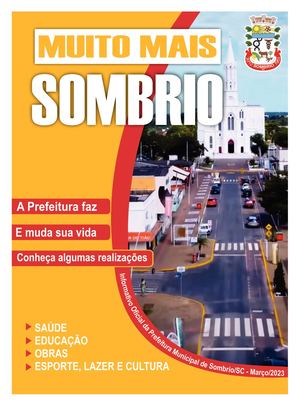 Informativo Muito Mais Sombrio - março