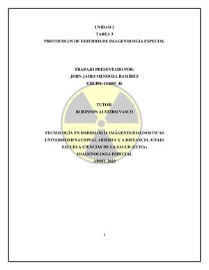 Tarea 3 Protocolos De Imagenologia Especial