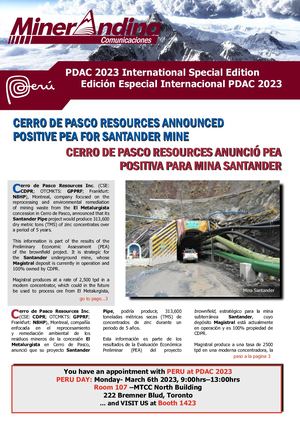 MinerAndina - Edición PDAC 2023