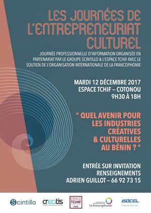 Entrepreneuriat Culturel Bénin 2017