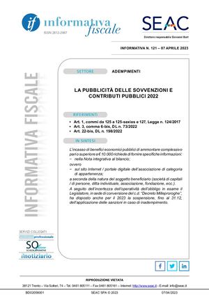 La Pubblicità Delle Sovvenzioni E Contributi Pubbl