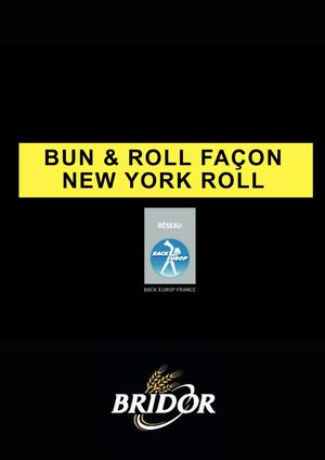 Bridor - Recettes New York Roll