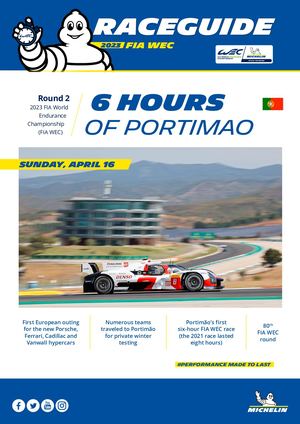 EN - 2023 FIA WEC - 6 Hours of Portimao - Raceguide -EN