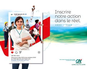 Plaquette institutionnelle 2023 - Crédit Agricole Loire Haute-Loire