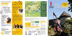 Dépliant institutionnel - Château de Tiffauges