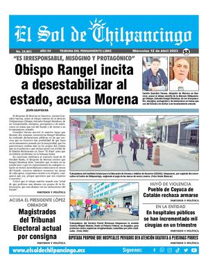 El Sol De Chilpancingo 12 Abril 2023
